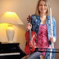 Flute keys & strings Ruth Harris